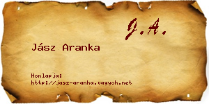 Jász Aranka névjegykártya